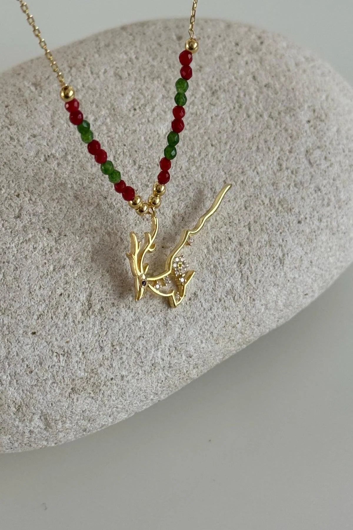 Noel Charm 925 Ayar Altın Kaplama Gümüş Kolye – 9