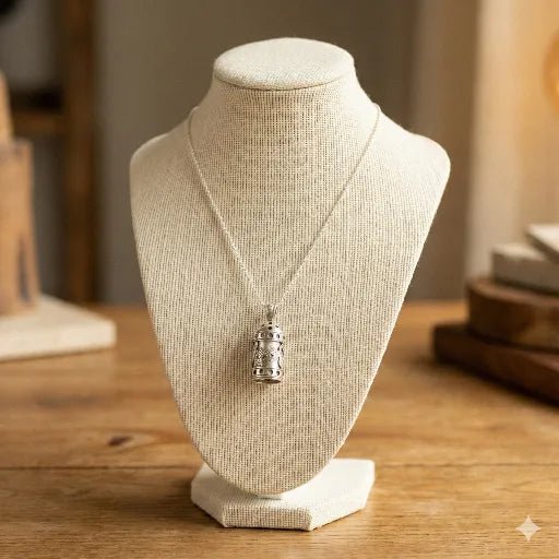 Allah Yazılı 925 Ayar Gümüş Cevşen Kolye - ÖzelSen