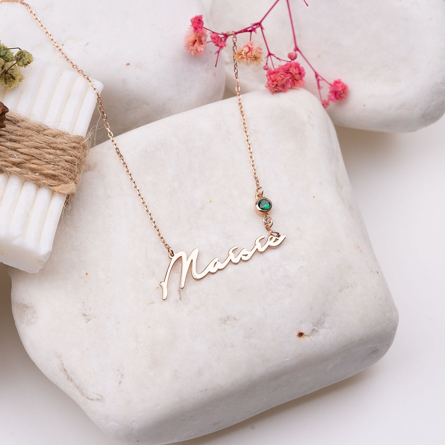 Gümüş İsimli Kolye - ÖzelSen