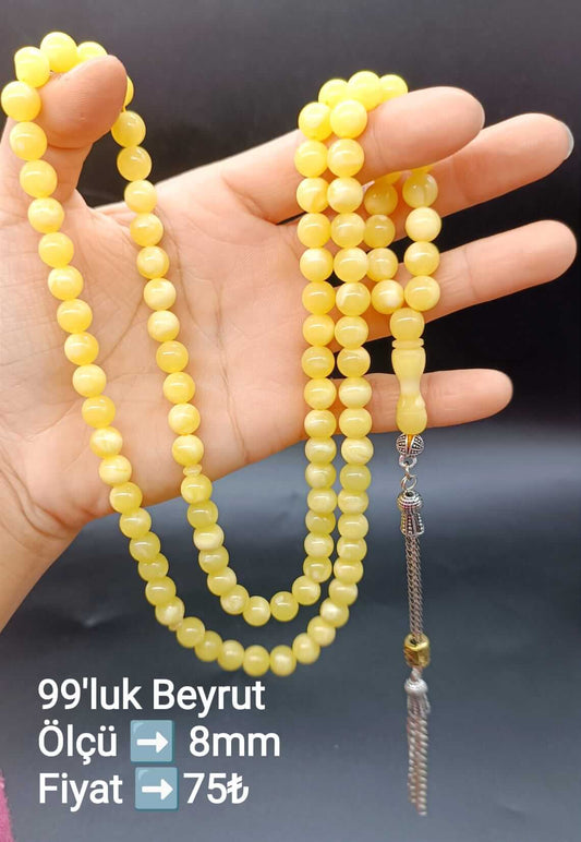 99 LUK BEYRUT KEHRİBAR TESBİH - ÖzelSen