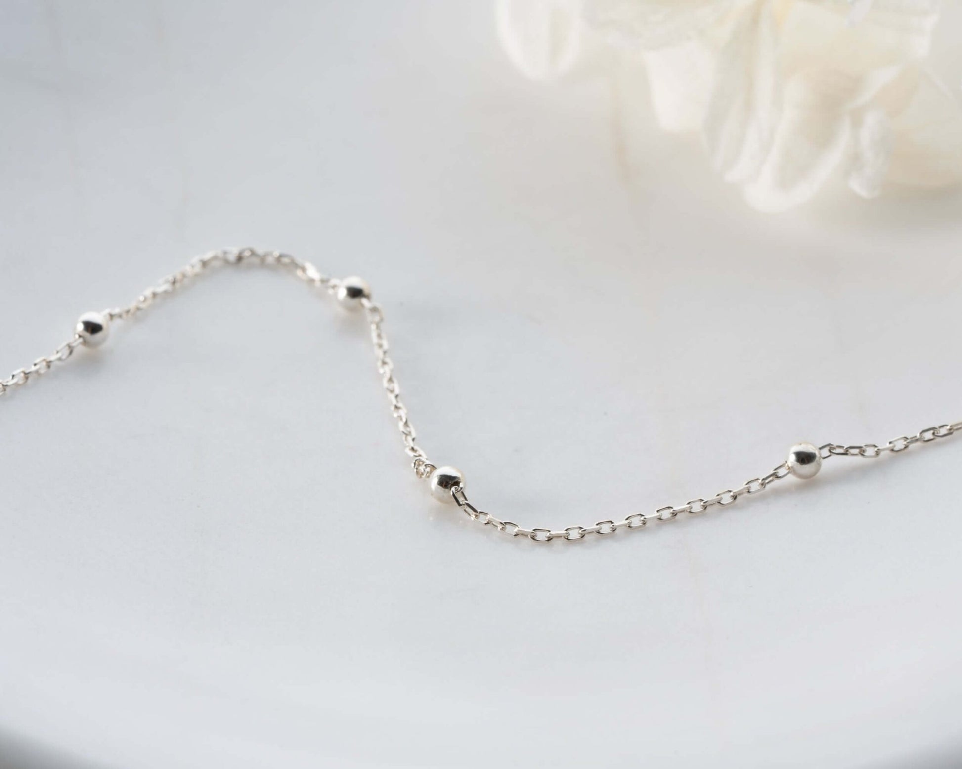 925 Ayar Gümüş Sıralı Nazar Boncuklu Bileklik - ÖzelSen