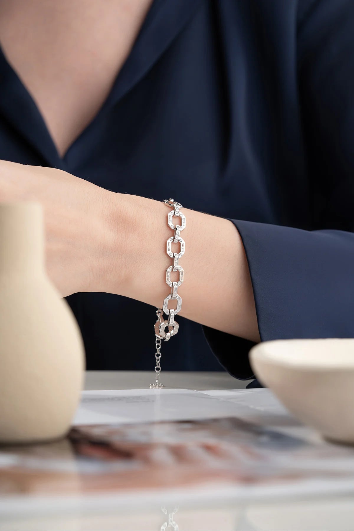 Trend 925 Ayar Gümüş Bileklik