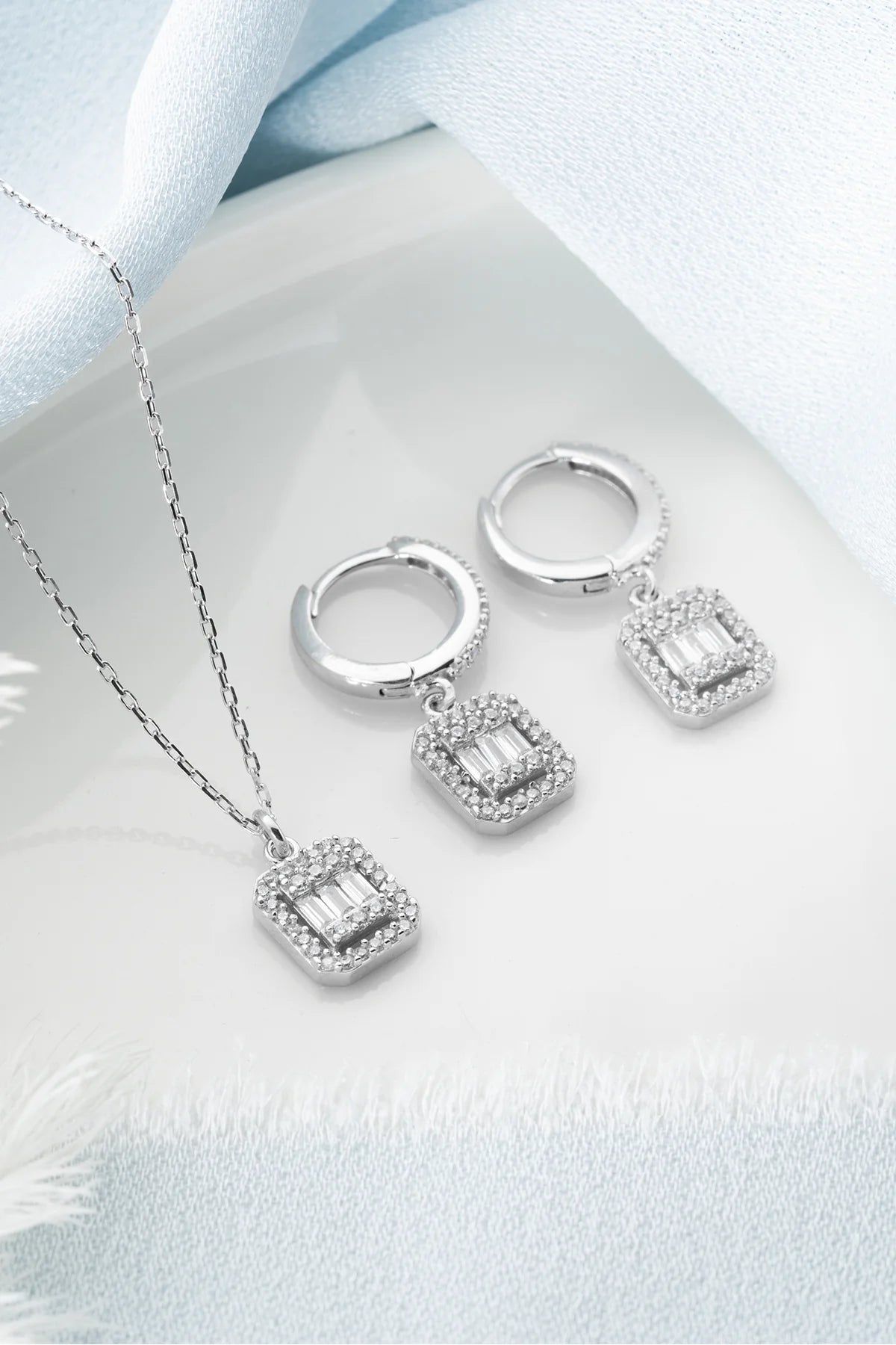 Baget 925 Ayar Gümüş Set