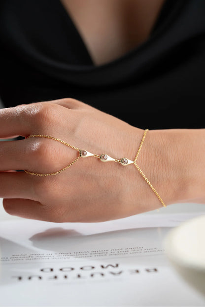 Damla Model Zincirli Şahmeran 925 Ayar Altın Kaplama Gümüş Kolye