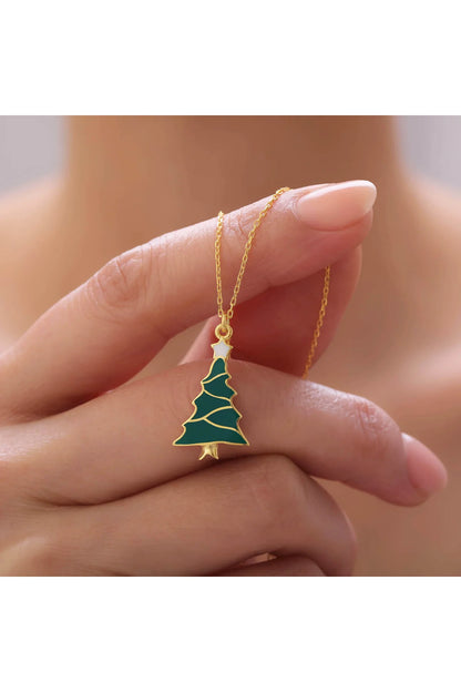 Noel Charm 925 Ayar Altın Kaplama Gümüş Kolye – 7