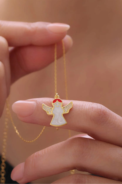 Noel Charm 925 Ayar Altın Kaplama Gümüş Kolye – 5