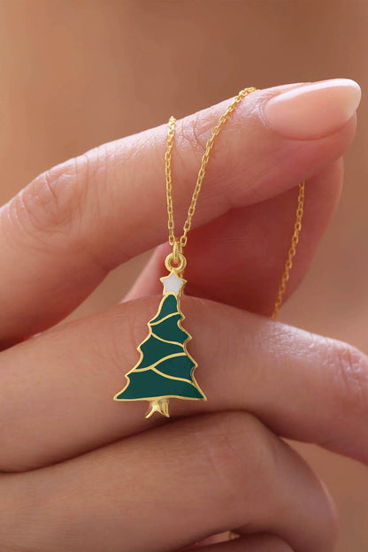 Noel Charm 925 Ayar Altın Kaplama Gümüş Kolye – 7