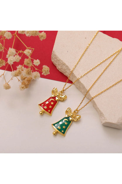 Noel Charm 925 Ayar Altın Kaplama Gümüş Kolye – 4