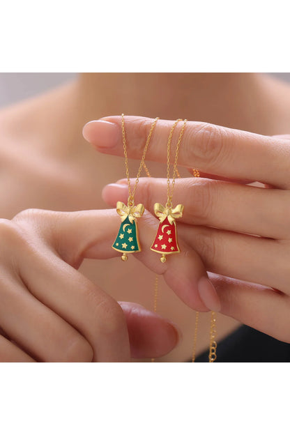 Noel Charm 925 Ayar Altın Kaplama Gümüş Kolye – 4