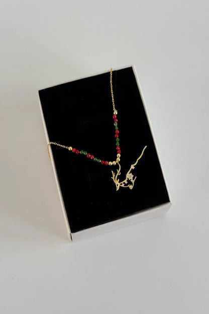 Noel Charm 925 Ayar Altın Kaplama Gümüş Kolye – 9