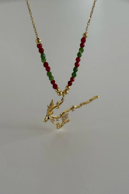 Noel Charm 925 Ayar Altın Kaplama Gümüş Kolye – 9