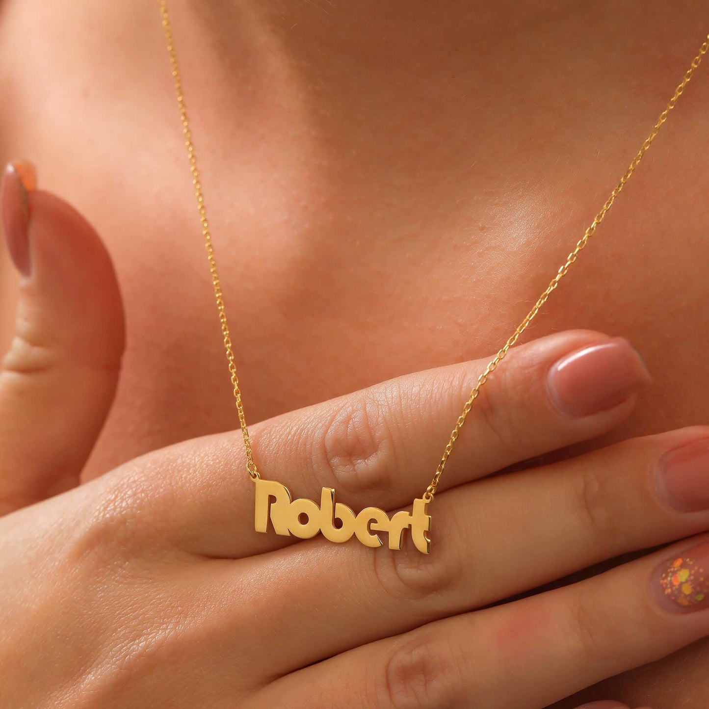 Detaylı Kişiye Özel 925 Ayar Gümüş İsimli Kolye - ÖzelSen