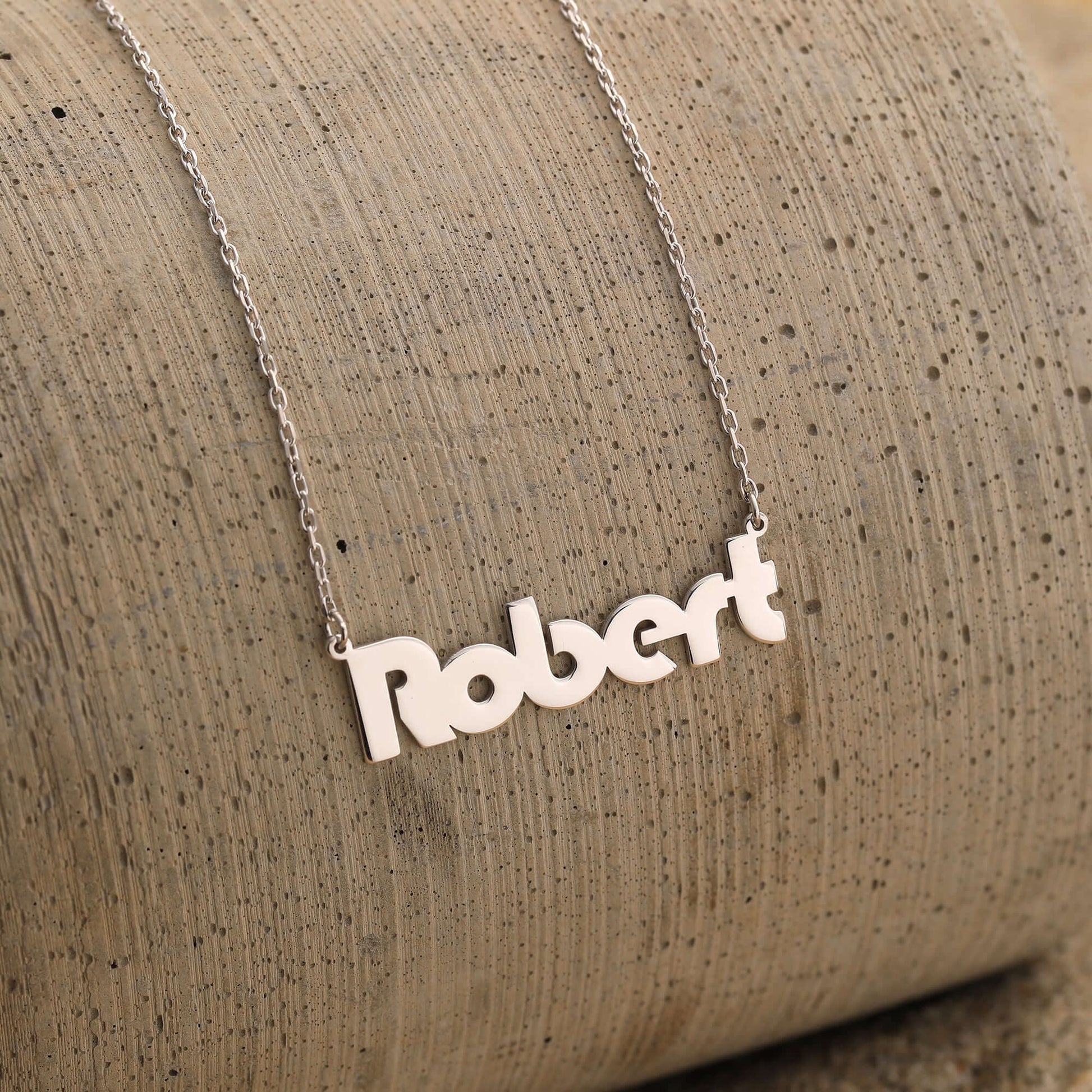 Detaylı Kişiye Özel 925 Ayar Gümüş İsimli Kolye - ÖzelSen