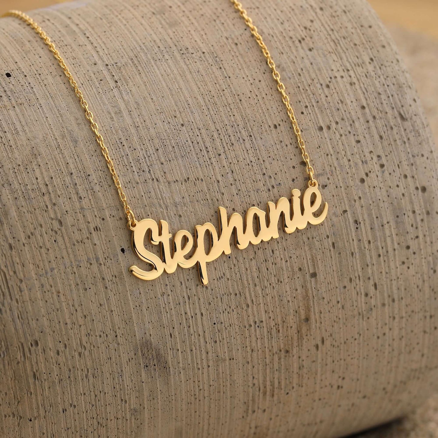 El İşçiliği 925 Ayar Gümüş İsimli Kolye - ÖzelSen