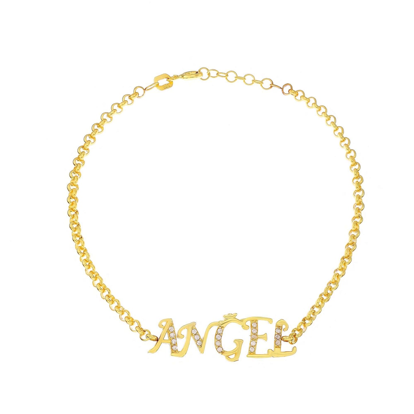 El Yapımı Kişiye Özel Gümüş İsimli Bileklik – 925 Ayar & Şık Görünüm - ÖzelSen