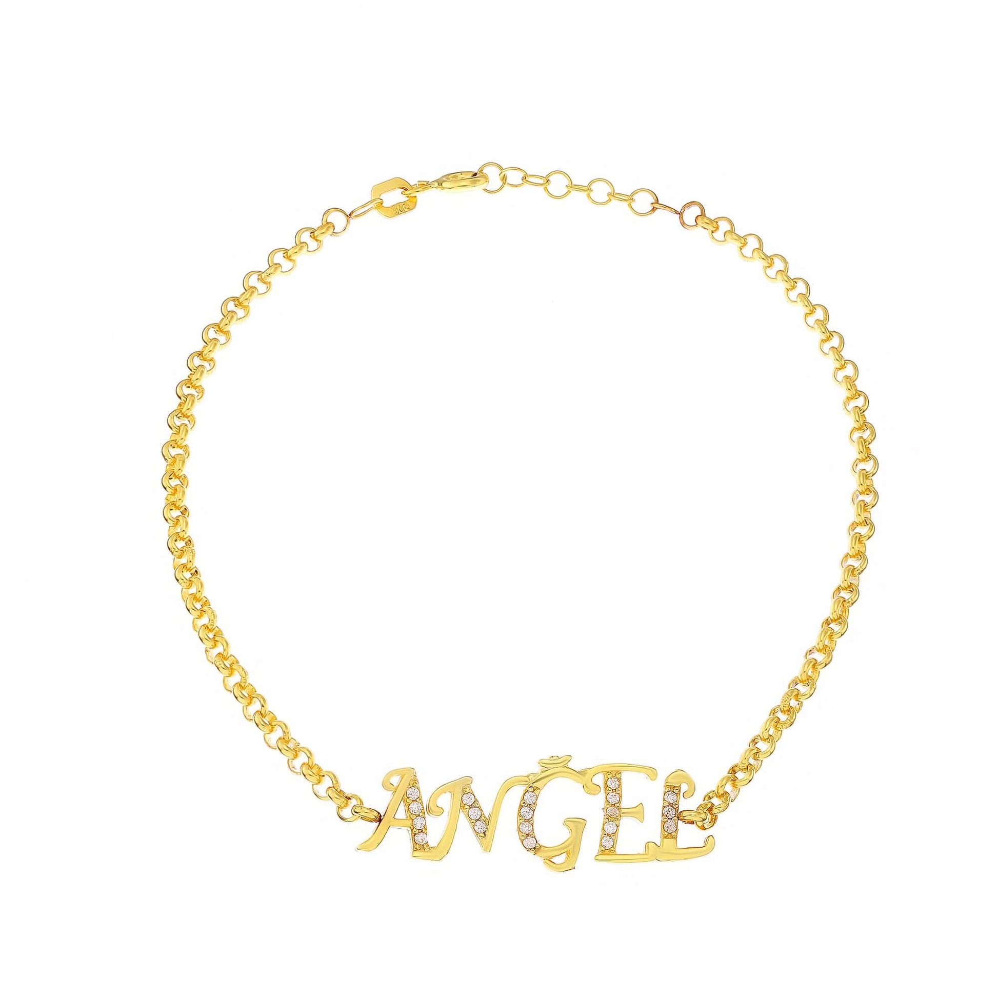 El Yapımı Kişiye Özel Gümüş İsimli Bileklik – 925 Ayar & Şık Görünüm - ÖzelSen