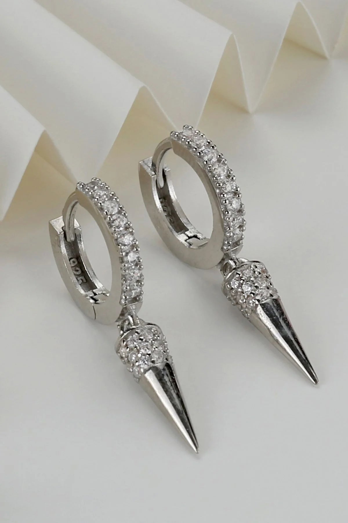 Elegant 925 Ayar Gümüş Küpe