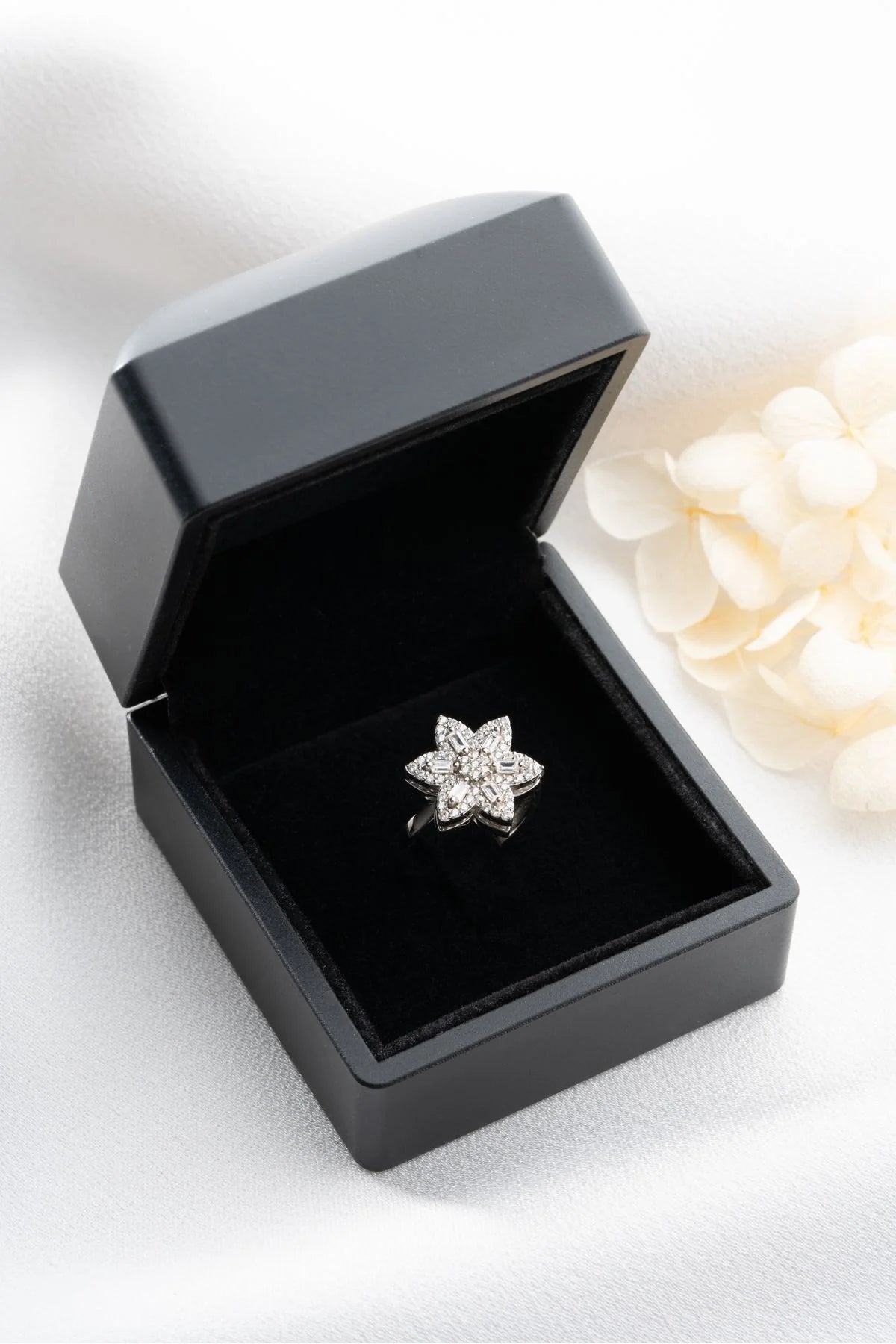 Dönen Lotus Çiçeği 925 Ayar Gümüş Yüzük – 2