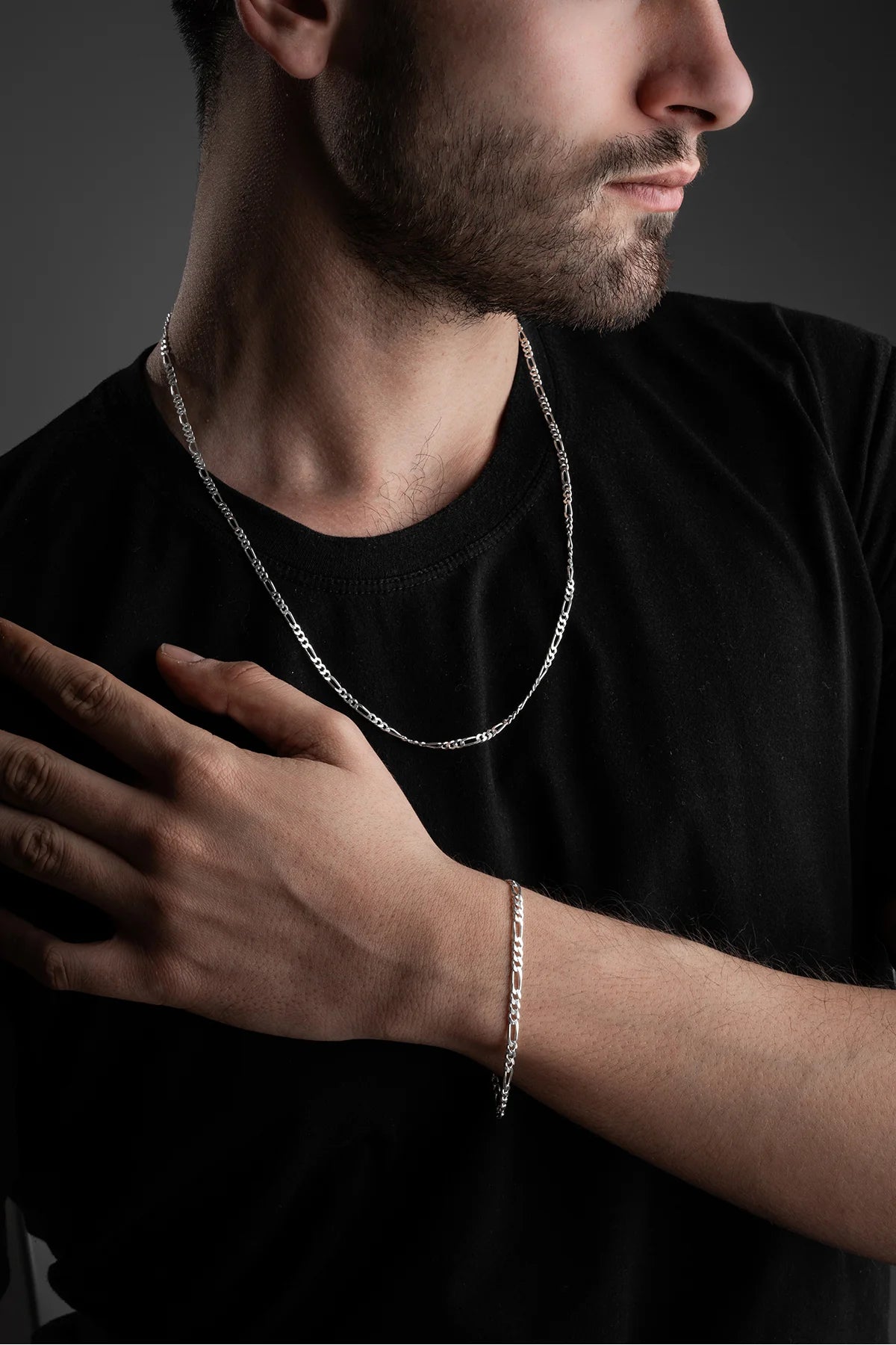 Gurmet Zincir 925 Ayar Gümüş Set