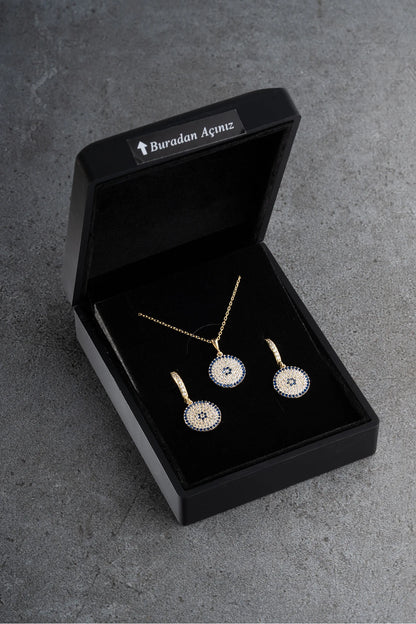 Nazarlı 925 Ayar Gümüş Set – 3