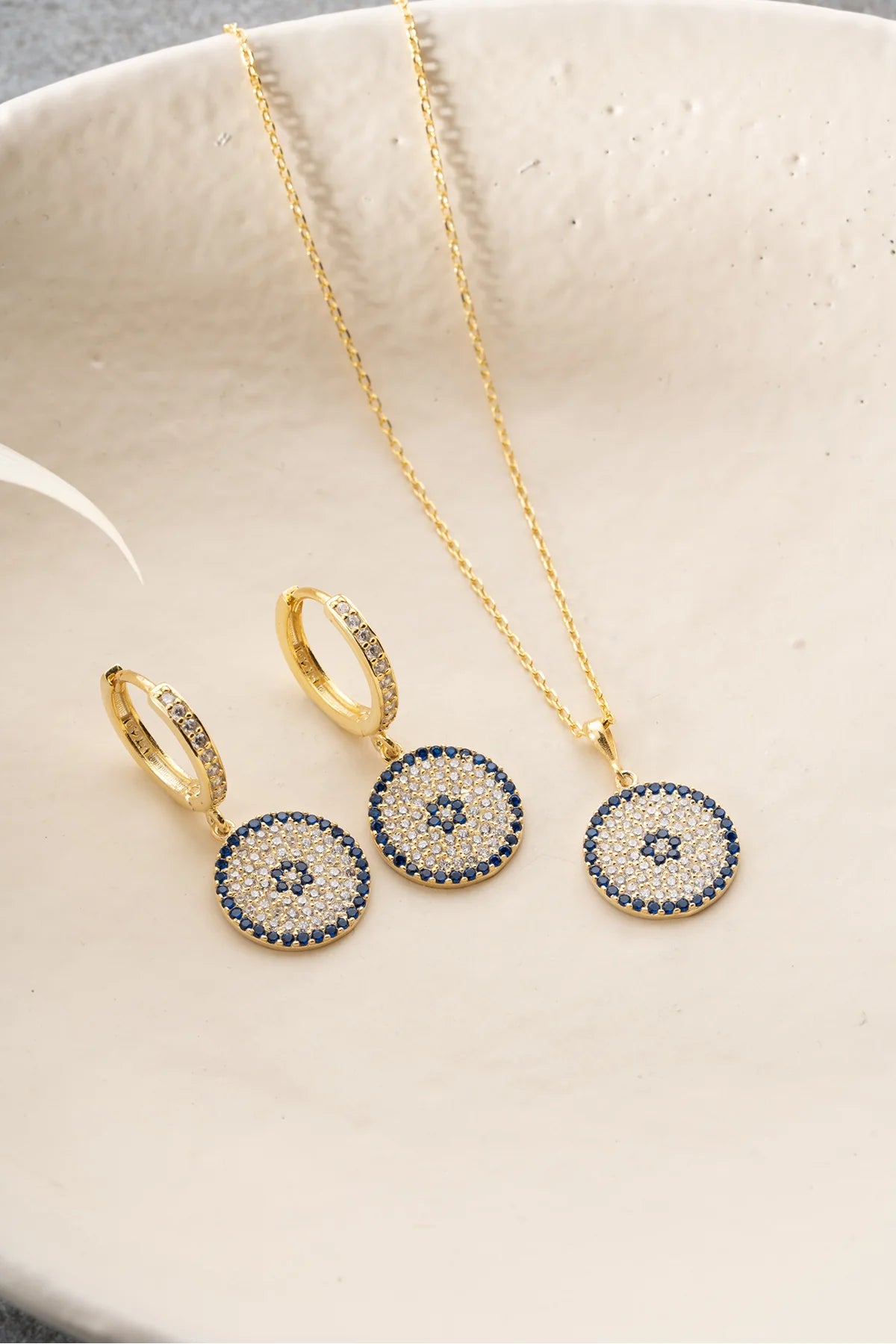 Nazarlı 925 Ayar Gümüş Set – 3