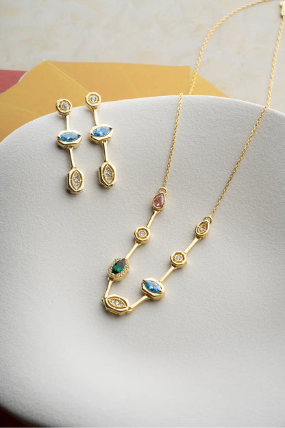 Serenay Takım 925 Ayar Gümüş Set