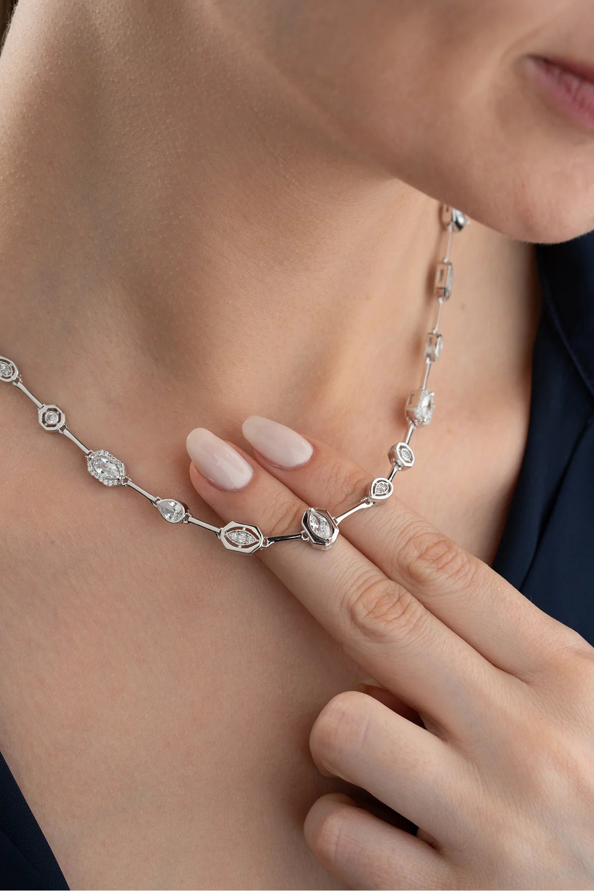 Trend Model 925 Ayar Gümüş Kolye – 5