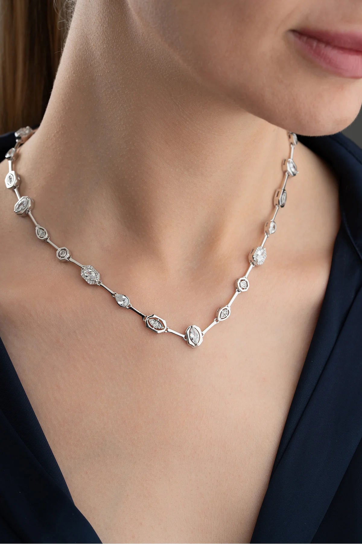 Trend Model 925 Ayar Gümüş Kolye – 5