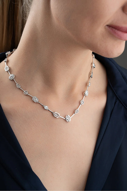 Trend Model 925 Ayar Gümüş Kolye – 5